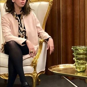 Pink light vest jacket